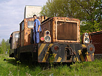 Възстановяването на дизелов локомотив 64.19 за междурелсие 1435 mm
