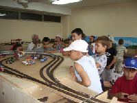 На 21.07.2011 Клуб железопътен моделизъм – България посреща своите малки гости.